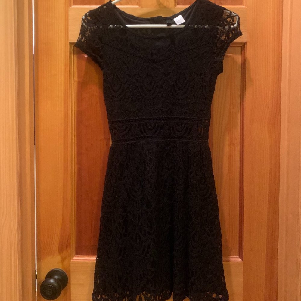 H&M Black Lace Dress
